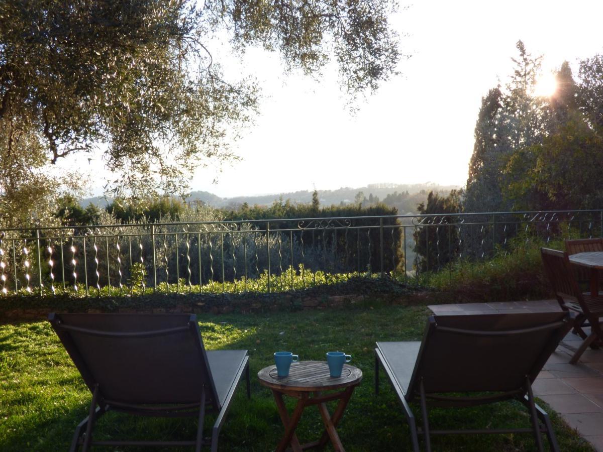 Apartment Cezanne With Heated Pool And Private Garden Chateauneuf-Grasse Екстер'єр фото
