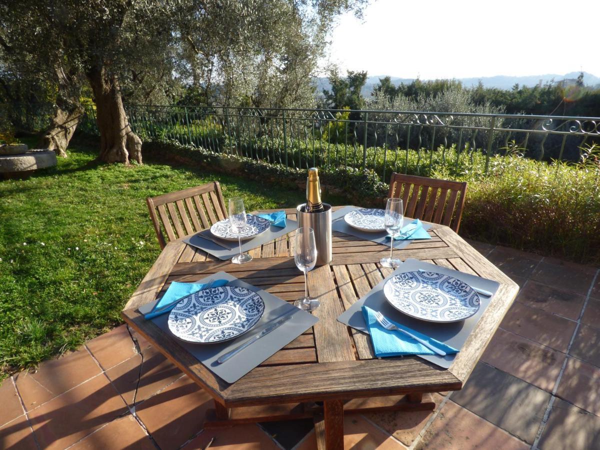 Apartment Cezanne With Heated Pool And Private Garden Chateauneuf-Grasse Екстер'єр фото