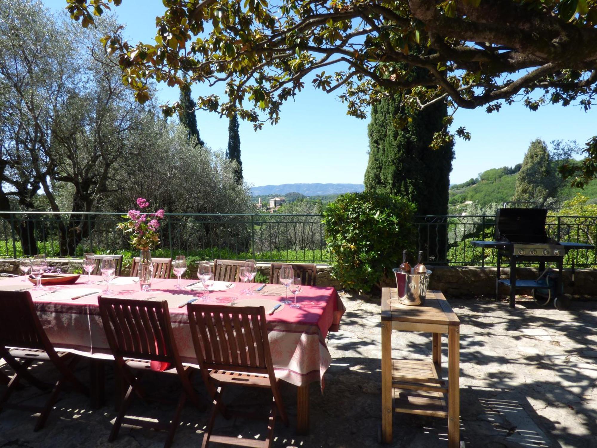 Apartment Cezanne With Heated Pool And Private Garden Chateauneuf-Grasse Екстер'єр фото